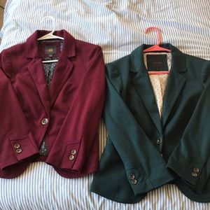 Lot of 2 limited blazers